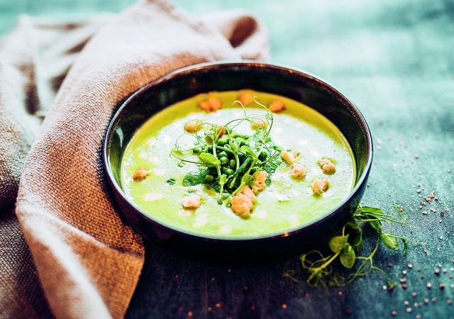 Frische ERBSENSUPPE | Vorarlberger Mehl